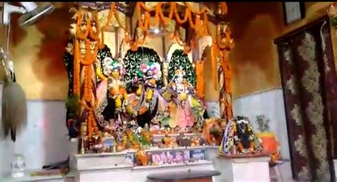 साहिबगंज श्री कृष्ण जन्माष्टमी पर मंदिरों में उमड़ी भक्तों की भीड़