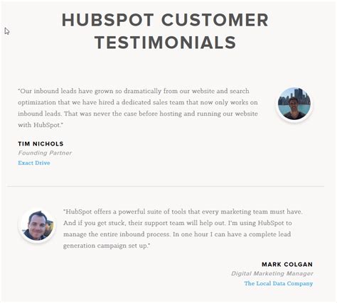 11 Examples Of Great Customer Testimonial Pages 2022