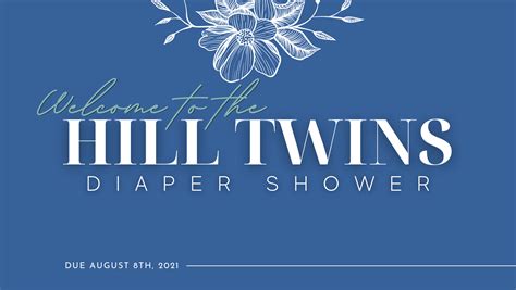 Hill Twins Diaper Shower