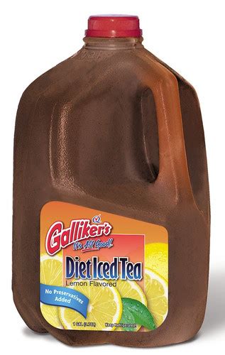 Gallikers Diet Iced Tea W Lemon A 1 Distribution