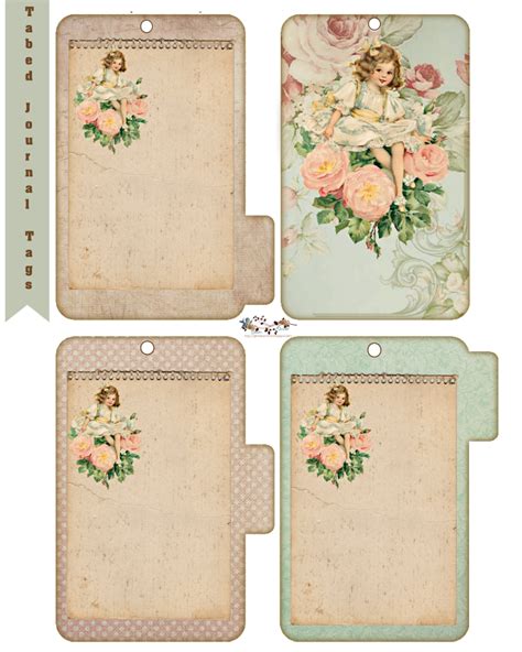 Glendas World Journal Printables Vintage Junk Journal Vintage