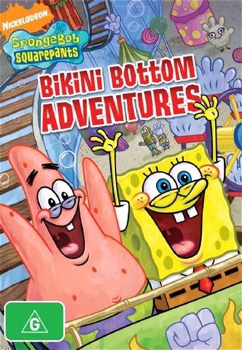 Spongebob Squarepants Bikini Bottom Adventures Nickelodeon Dvd Sanity