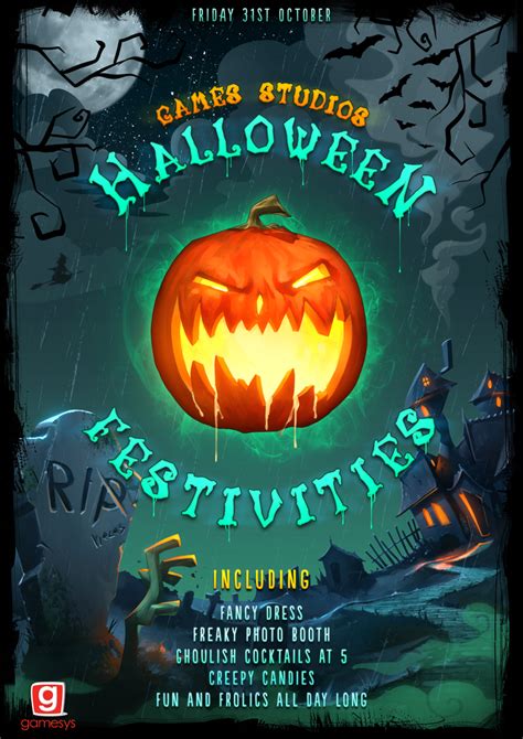 Halloween Poster By Aarongriffinart On Deviantart