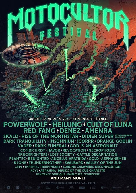 2021 wristbands are on sale now! Motocultor Festival 2021 - 19/08/2021 (4 days) - Saint ...