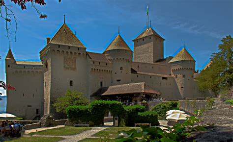 Schloss Chillon Foto And Bild Architektur Schlösser Und Burgen