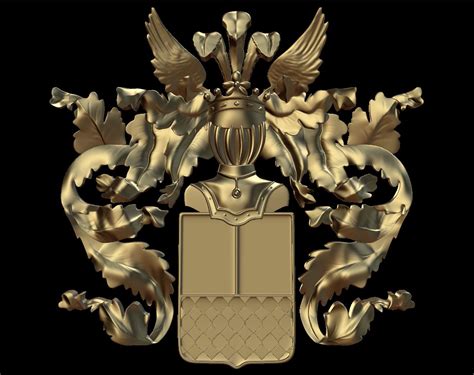 Dreast Armor With Coat Of Arms 3d Model 40 Max Unknown Stl Free3d