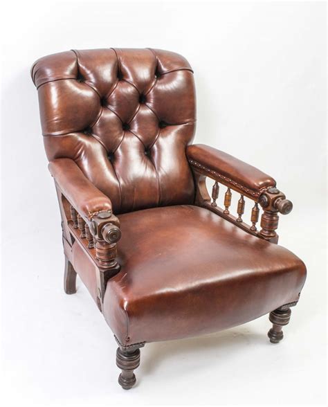 Looking for a good deal on leather armchair? Antique Victorian | Ref. no. 05659 | Regent Antiques
