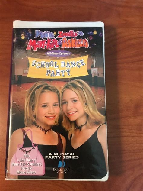 Youre Invited To Mary Kate And Ashleys School Dance Party 2000 Vhs Angry Grandpas Media