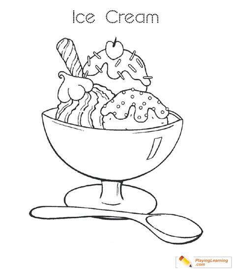Frozen tender juices also belong to this food category. Ice Cream Coloring Page 02 | Free Ice Cream Coloring Page