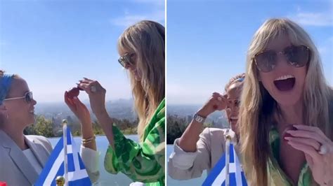 Supermodel Heidi Klum Celebrates Greek Easter