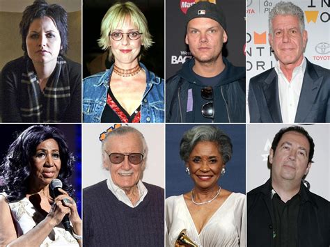Notable Deaths In 2018 Aretha Franklin Anthony Bourdain Stan Lee And