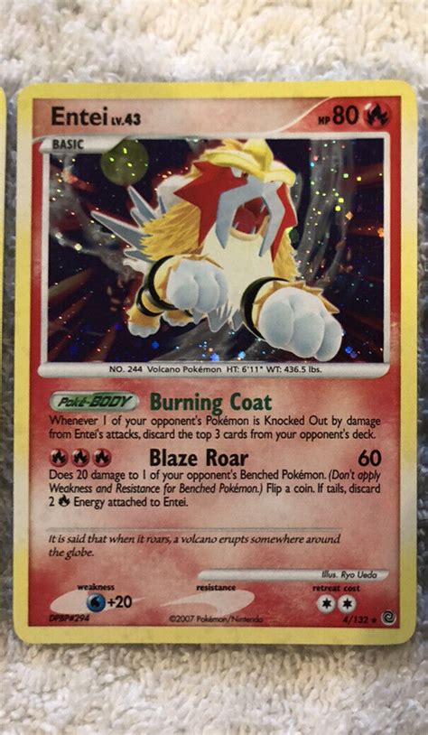 Entei 4 132 Holo EBay