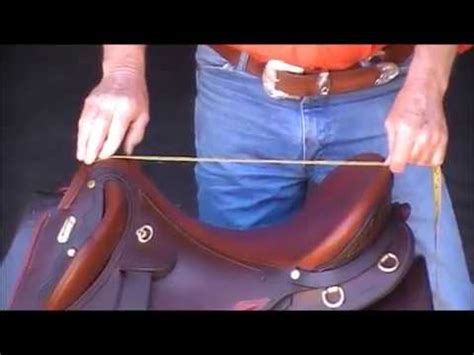 There are so many different measurements that have to take place in order to find the right. How to Measure a Saddle - YouTube