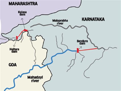 The following list of rivers originates in karnataka state. Mahadayi water dispute: Why are Karnataka and Goa fighting ...