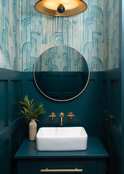 The 10 Most Popular Powder Rooms On Houzz Right Now