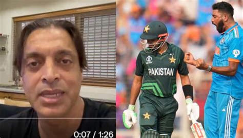 Well Done India Shoaib Akhtar Slams Babar Azams Pakistan After