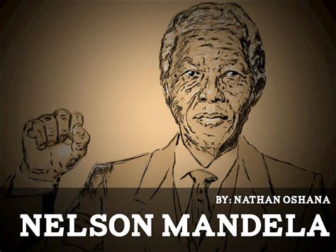 Nelson Mandela By Nathan Oshana