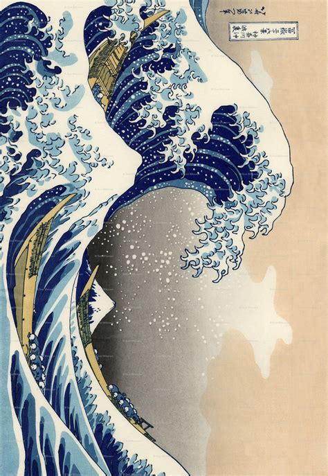 The Great Waves Of Kanagawa Wallpapers Wallpaper Cave