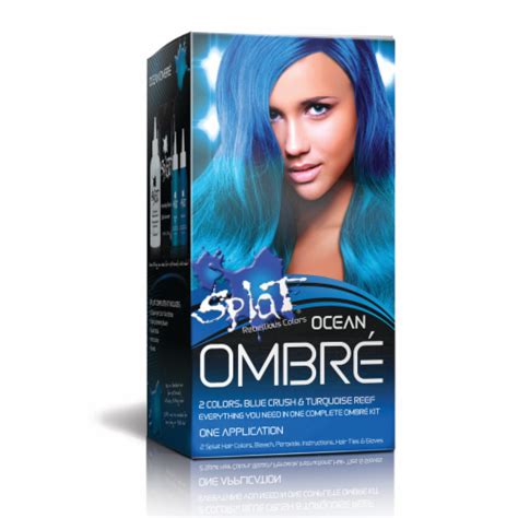 Splat Ocean Ombre Hair Color Kit 1 Ct Frys Food Stores