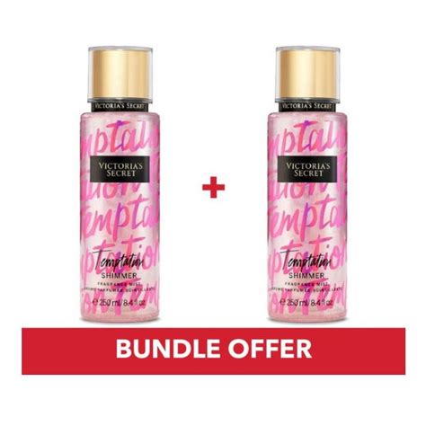 Buy Victorias Secret Temptation Shimmer Mist Women 250ml X2 Bundle