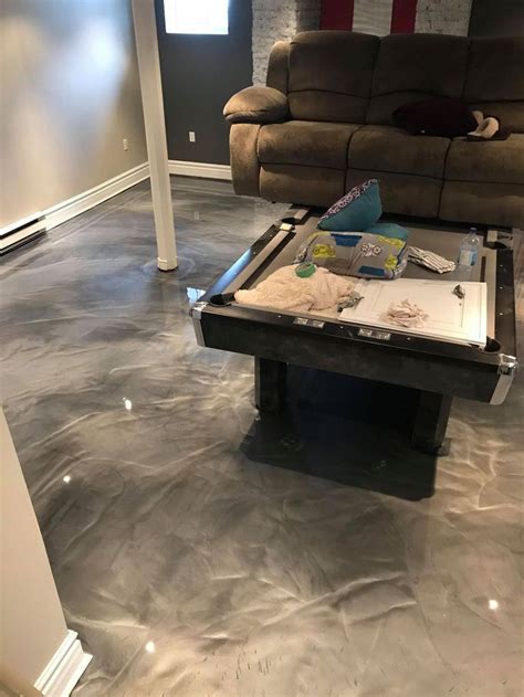 Do It Yourself Epoxy Basement Floor 5 Decorative Concrete Floors