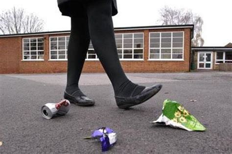 Should School Pupils Be Fined For Dropping Litter Stoke