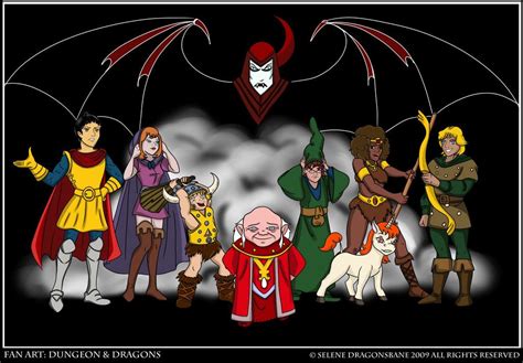 Dungeon And Dragons Fan Art By Selene Cartoons S Cartoons