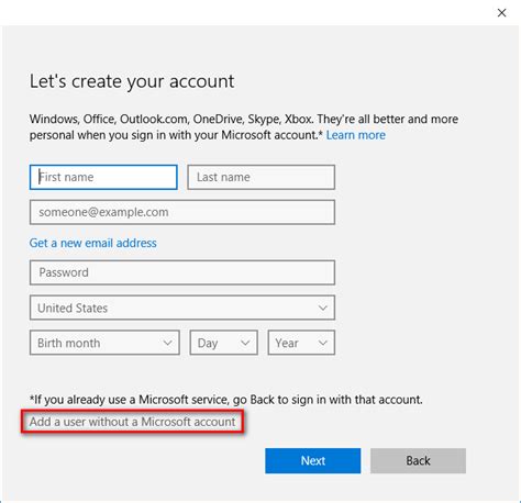 Enter that person's microsoft account information and follow the prompts. How to remove Microsoft account from Windows 10