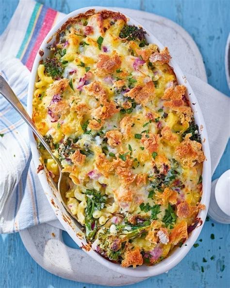 Crunchy Melty Tuna And Broccoli Pasta Bake Recipe Delicious Magazine
