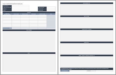 Daily Safety Report Format In Excel Excel Templates