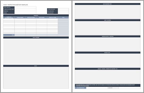 Daily Work Report Template Database