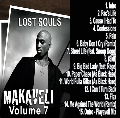 Tu Pac The Original Makaveli 7 Underground Mixtape Cd Etsy
