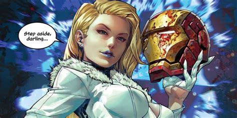 Emma Frost Takes Over Iron Mans Invincible Title In 2023