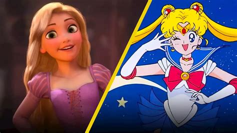Las Princesas De Disney Y Sus Contrapartes De Sailor Moon No Creerás Los Poderes De Ariel