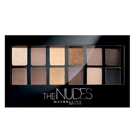 Maybelline Eyeshadow Pallet The Nudes X 3