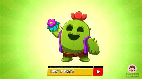 Amazing brawl stars fan arts | brawl stars awsome fan arts collection thanks to the creator who had made these awesome. How to draw Spike super easy | Brawl Stars drawing ...