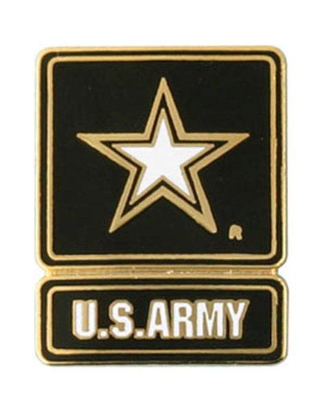 United States Army Star Logo On 34 Lapel Pin Stars And Stripes The