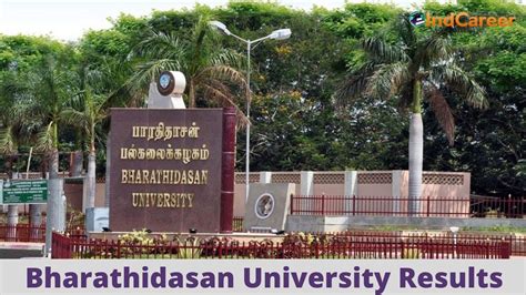 Bharathidasan University Results Bdu Ac In Check Ug Pg Results Here