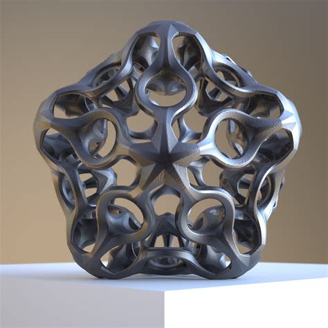 3d Fractal Model By Nic022 On Deviantart