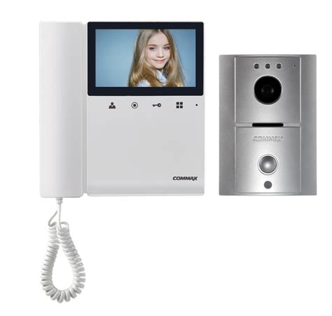 Commax 43 Video Door Intercom Kit Cdv 43kdrc 4l Ultima Tech