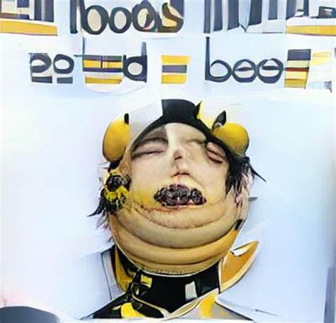 He Looks Like He Eated A Bees Ai Generated Artwork Nightcafe Creator