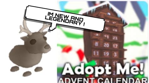 New In Adopt Me How To Get A New Christmas Reindeer Pet In Roblox
