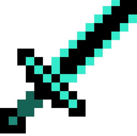 Diamond pickaxe is a tool item from vanilla minecraft. Gallery For Minecraft Diamond Sword Png | Minecraft ...