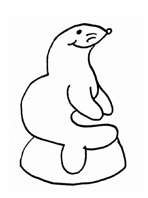 Monk Seal Coloring Pages Coloring Pages