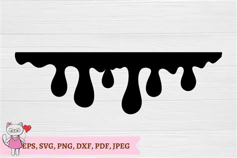 Afro Svg Dripping Borders Bundle Svg Drip Paint Svg Dripping Svg Images