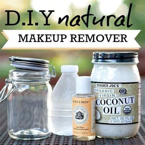 Make application easier with this one touch pump dispenser! D.I.Y. Natural Eye Makeup Remover » Daily Mom