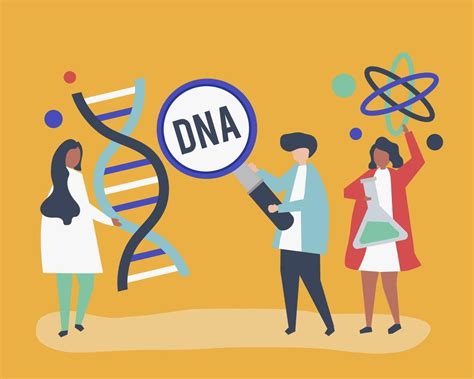 Genetic Scientists Conducting Research And Premium Vector Rawpixel