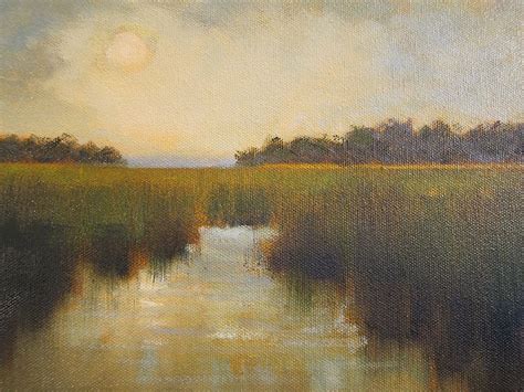 Marsh Haze Oil Painting From Landscape Art