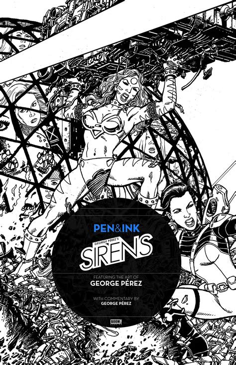 George Perezs Sirens Pen And Ink 1 By George Pérez Goodreads