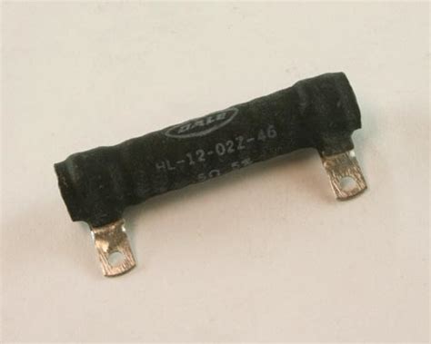 Hl 12 02z 46 5 5 Dale Resistor 05 Ohm 12w 5 Wirewound Fixed 2021007915